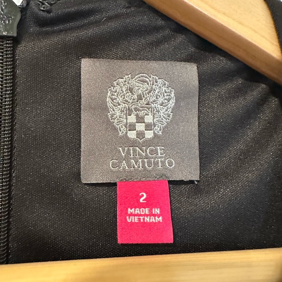 Vince Camuto Black Tailored Dress with Cutout Sleeves - Picture 4 of 4